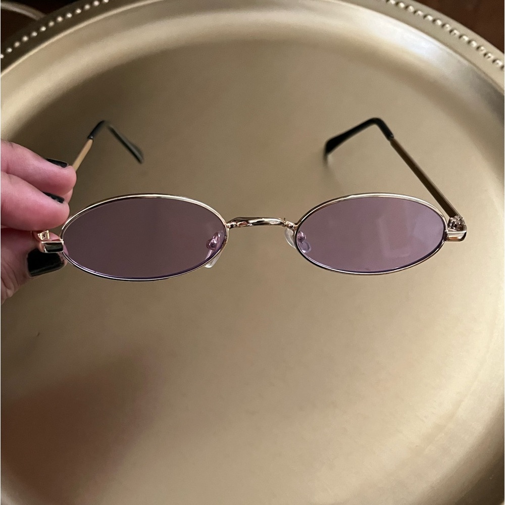 Purple Vintage Sunglasses